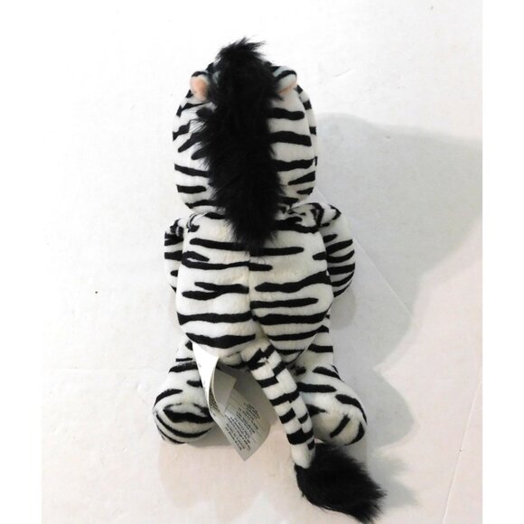 Disney Store Winnie The Pooh Zebra Plush Toy Soft Black White Stripes 8” - Picture 5 of 6